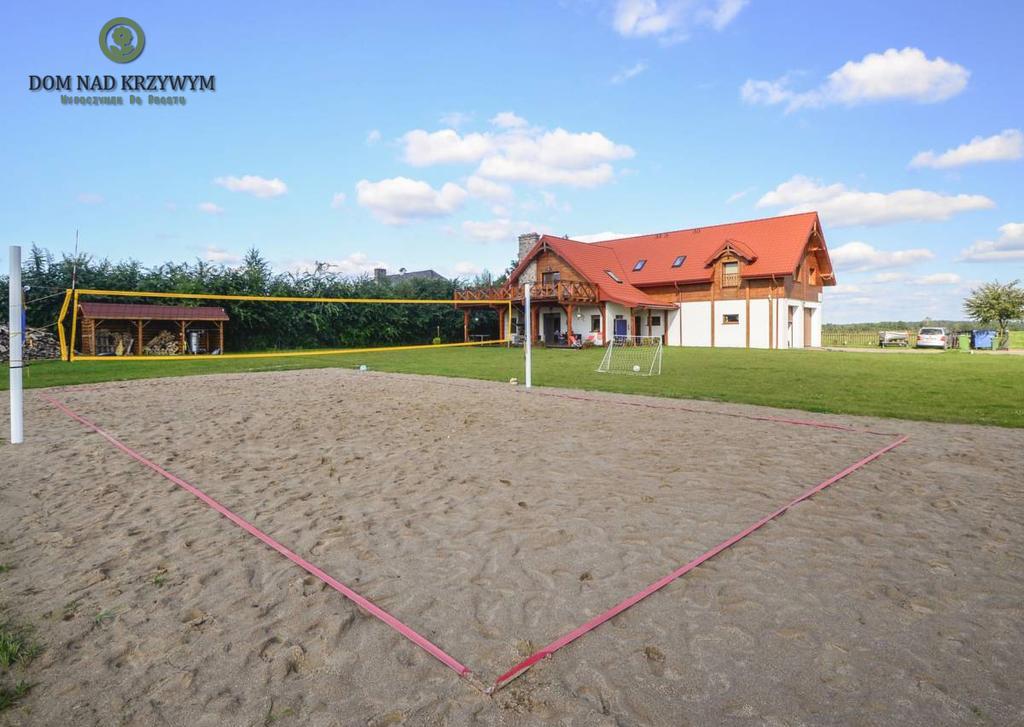Dom Nad Krzywym - Prywatna Plaza, 2 Boiska, Sauna, Plac Zabaw Krzywe  Exterior foto