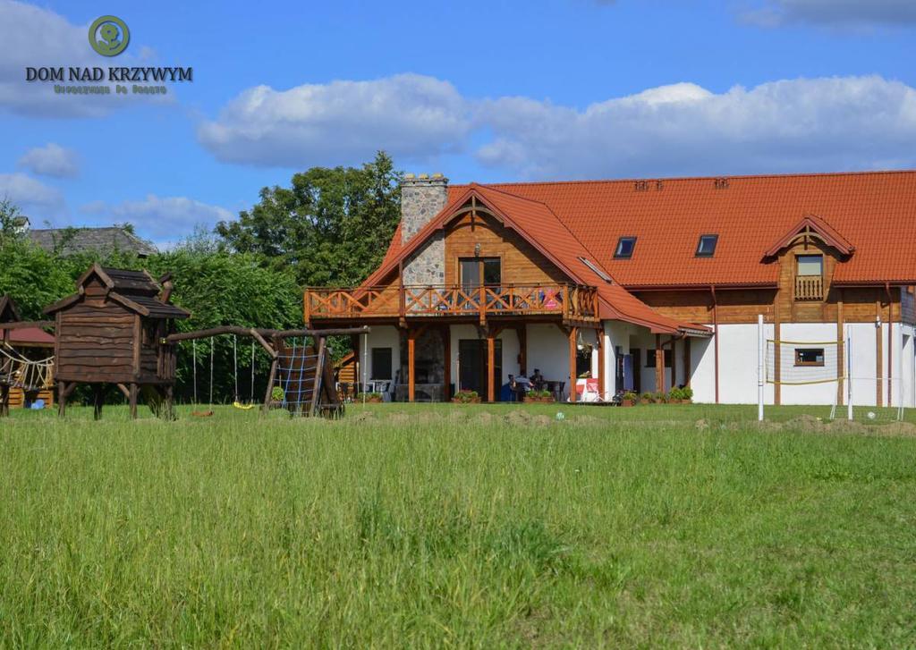 Dom Nad Krzywym - Prywatna Plaza, 2 Boiska, Sauna, Plac Zabaw Krzywe  Exterior foto