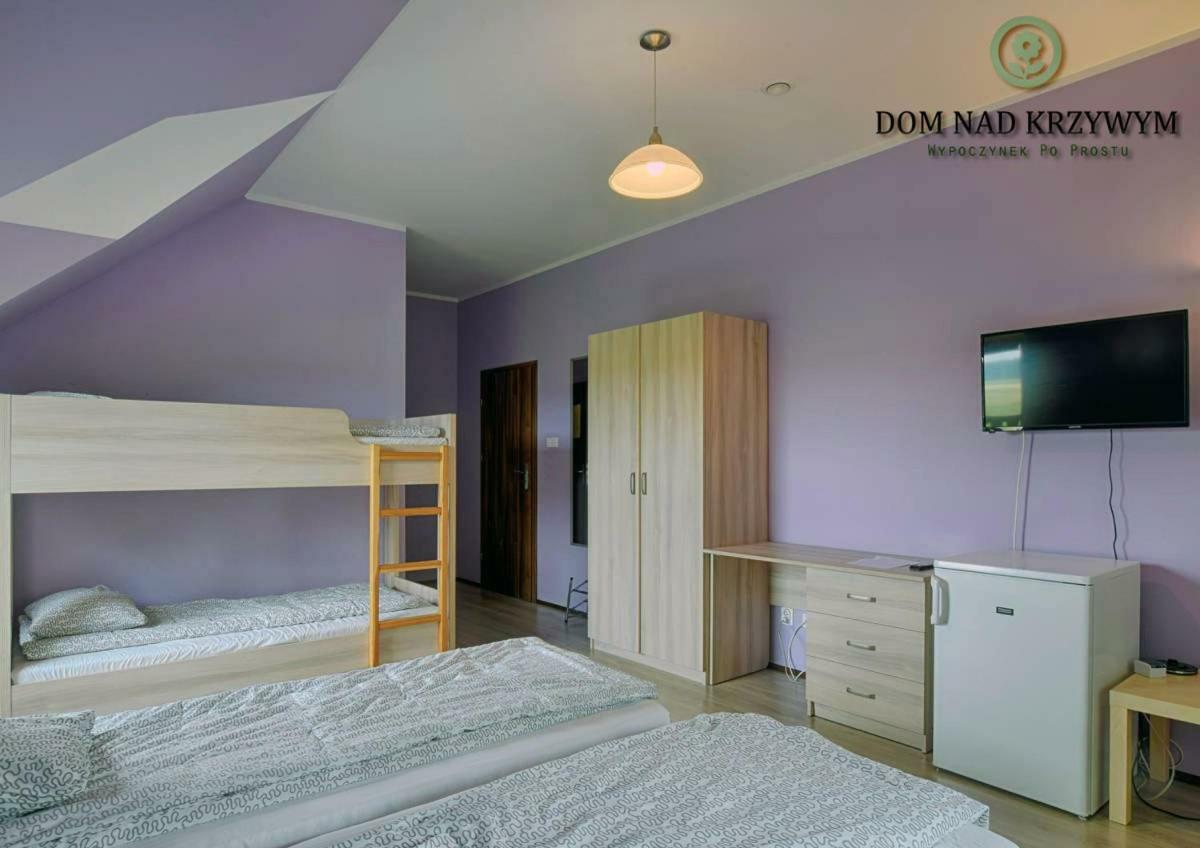 Dom Nad Krzywym - Prywatna Plaza, 2 Boiska, Sauna, Plac Zabaw Krzywe  Exterior foto